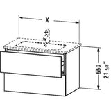 L-Cube Wall-Mount Vanity Kit White