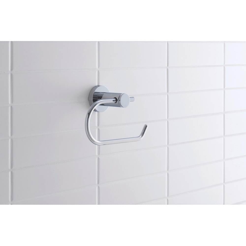 D-Code Toilet Paper Holder Chrome