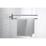 D-Code Towel Rail Chrome