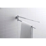 D-Code Towel Rail Chrome