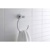 D-Code Towel Ring Chrome