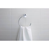 D-Code Towel Ring Chrome