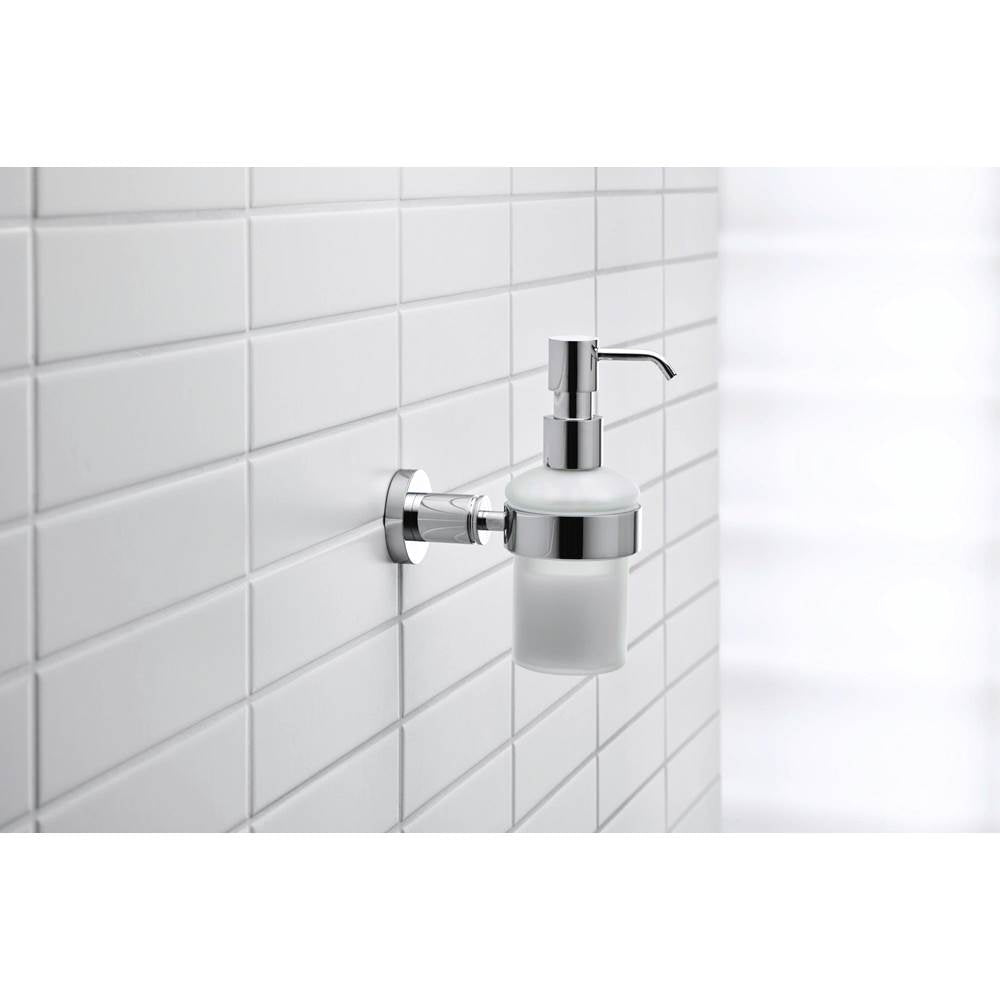 D-Code Soap Dispenser Chrome