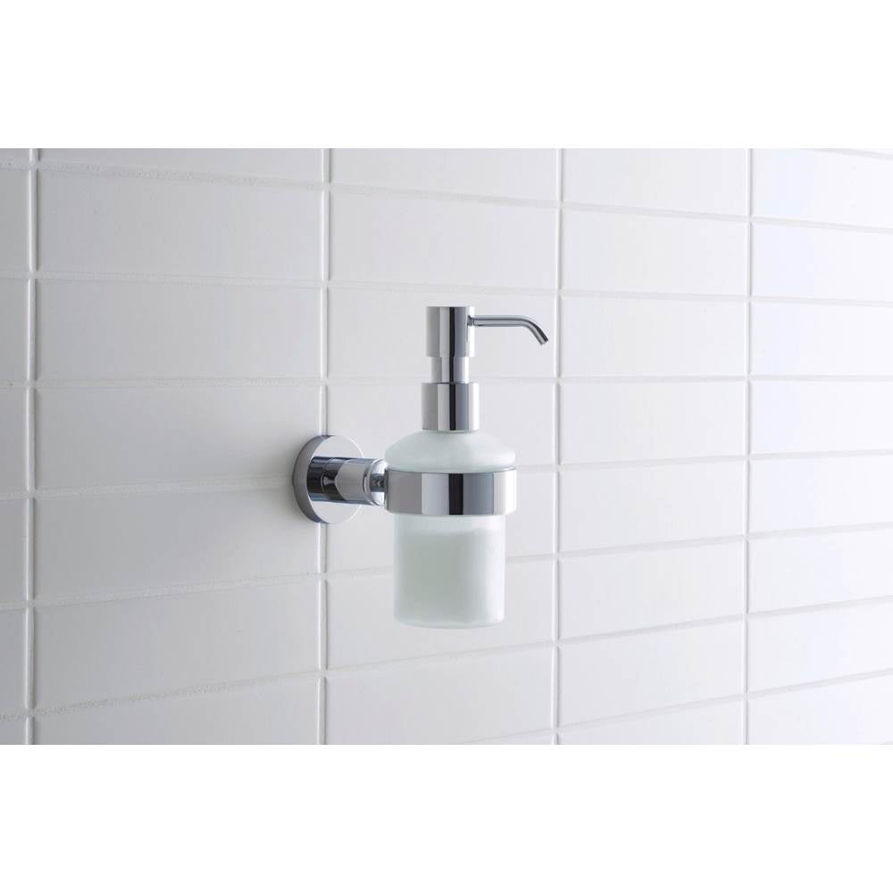 D-Code Soap Dispenser Chrome