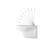 D-Code Toilet Seat White