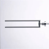 D-Code Towel Rail Chrome