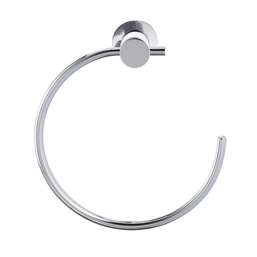 D-Code Towel Ring Chrome