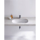 D-Code Undermount Sink White