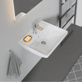 D-Neo Wall-Mount Sink White