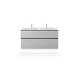 ME by Starck Double Vanity Sink White