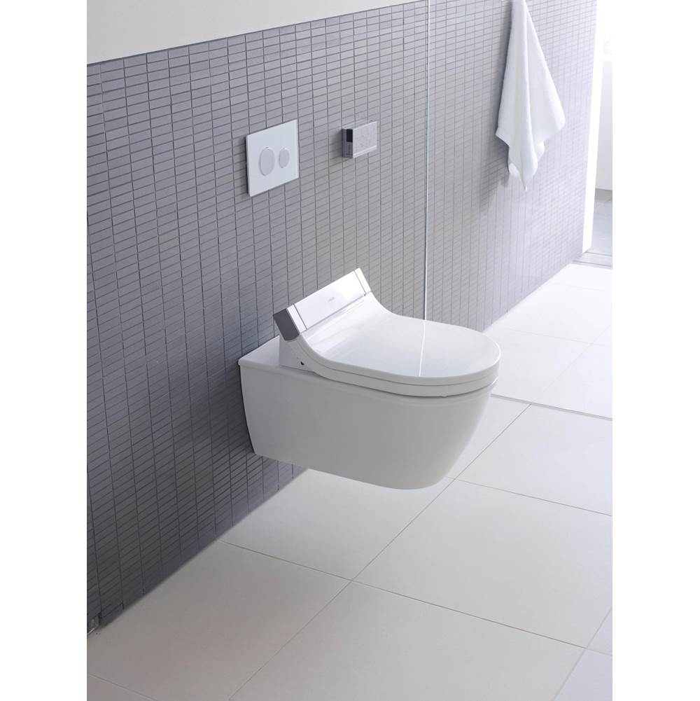 Darling New Wall-Mounted Toilet Bowl for Shower-Toilet Seat White