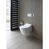 Darling New Wall-Mounted Toilet Bowl for Shower-Toilet Seat White