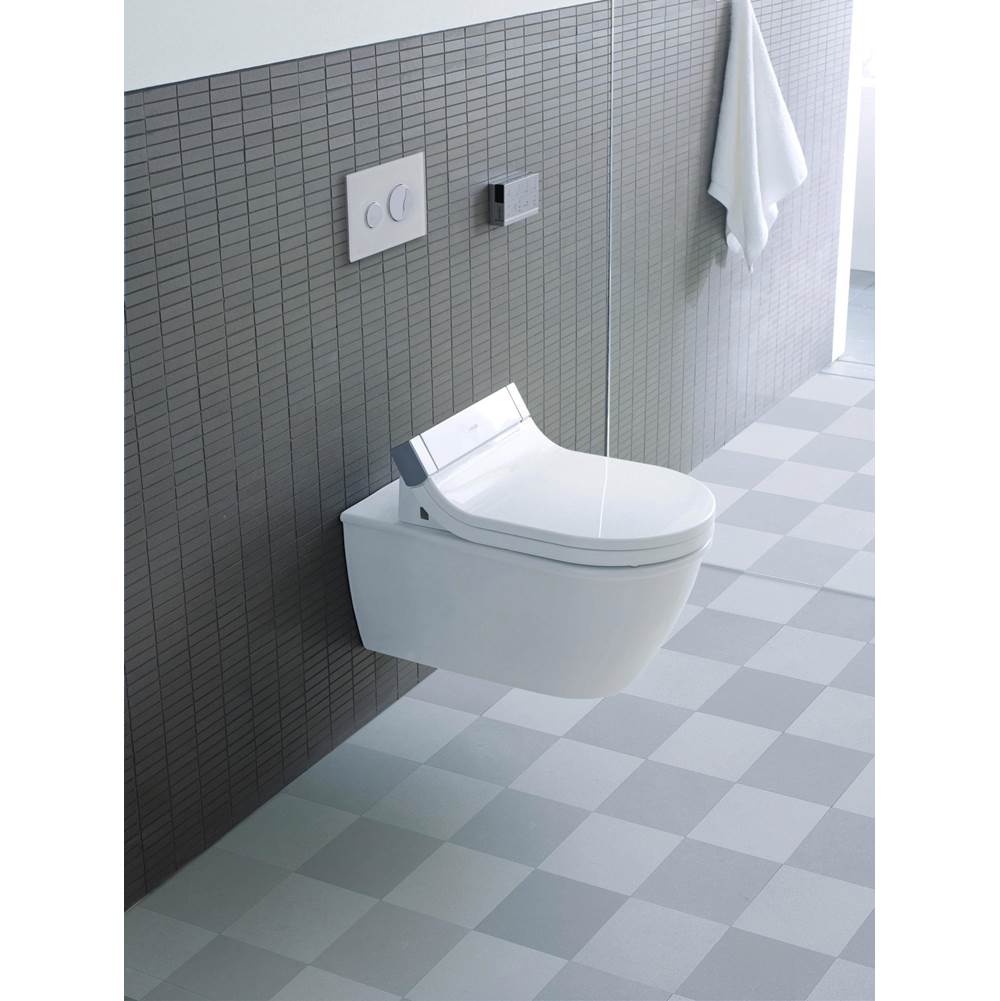 Darling New Wall-Mounted Toilet Bowl for Shower-Toilet Seat White