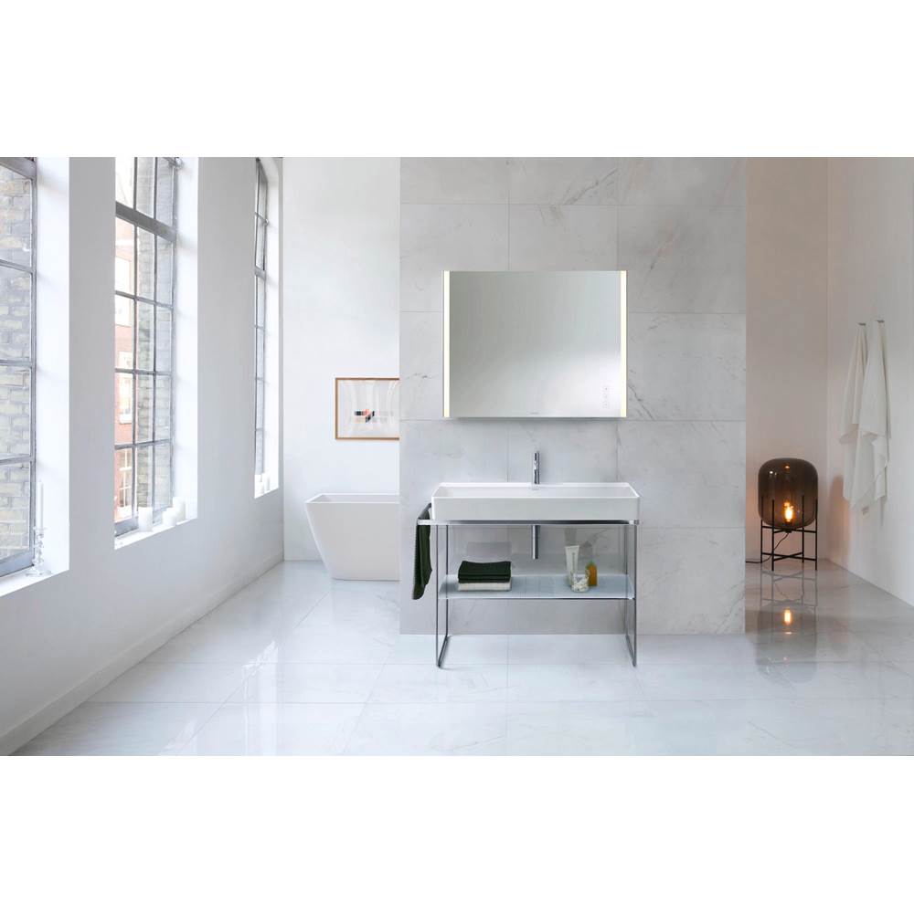 XSquare Mirror with Lighting Chrome