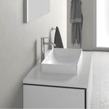DuraSquare Washbowl White