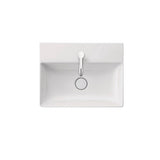 DuraSquare Vanity Sink White