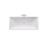 DuraSquare Freestanding Bathtub White