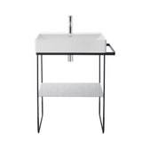 DuraSquare Wall-Mount Sink White