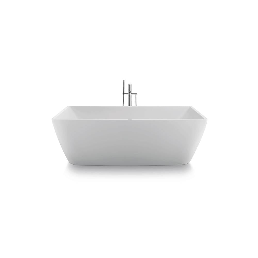 DuraSquare Freestanding Bathtub White