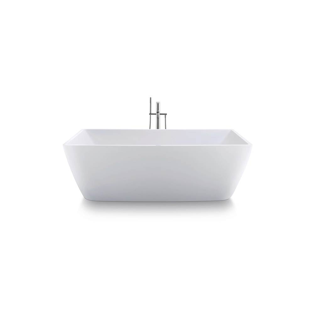 DuraSquare Freestanding Bathtub White