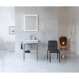 DuraSquare Metal Console Chrome