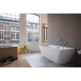 DuraSquare Back-to-Wall Bathtub White