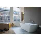 DuraSquare Corner Left Bathtub White