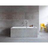 DuraSquare Drop-In Bathtub White