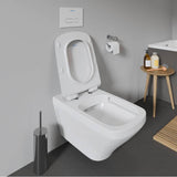 DuraStyle Wall-Mounted Toilet White