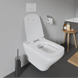 DuraStyle Wall-Mounted Toilet White