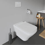 DuraStyle Wall-Mounted Toilet White