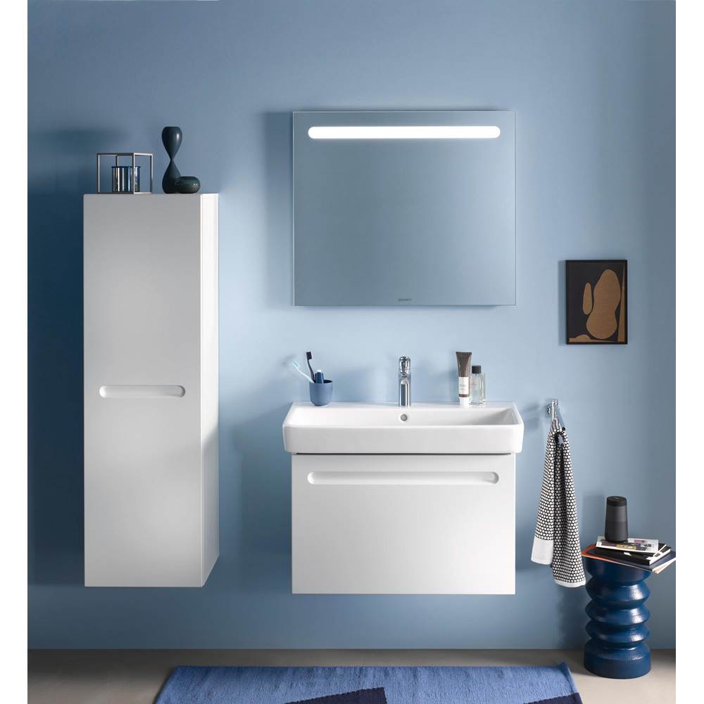 No.1 Semi-Tall Cabinet White Matte