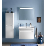 No.1 Semi-Tall Cabinet White Matte