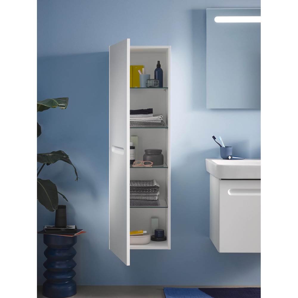 No.1 Semi-Tall Cabinet White Matte