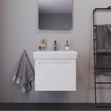 No.1 Vanity Unit Wall-Mounted White Matte