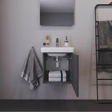 No.1 Vanity Unit Wall-Mounted White Matte