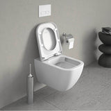 Happy D.2 Wall-Mounted Toilet White