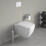 Happy D.2 Wall-Mounted Toilet White