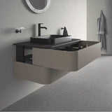 Happy D.2 Plus Two Drawer Wall-Mount Vanity Unit White