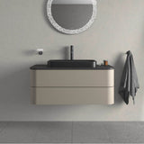 Happy D.2 Plus Two Drawer Wall-Mount Vanity Unit White