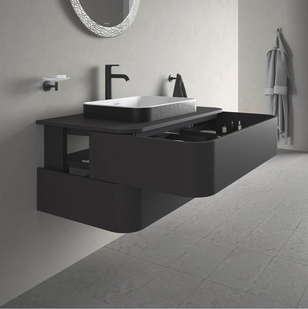 Happy D.2 Plus Two Drawer Wall-Mount Vanity Unit White
