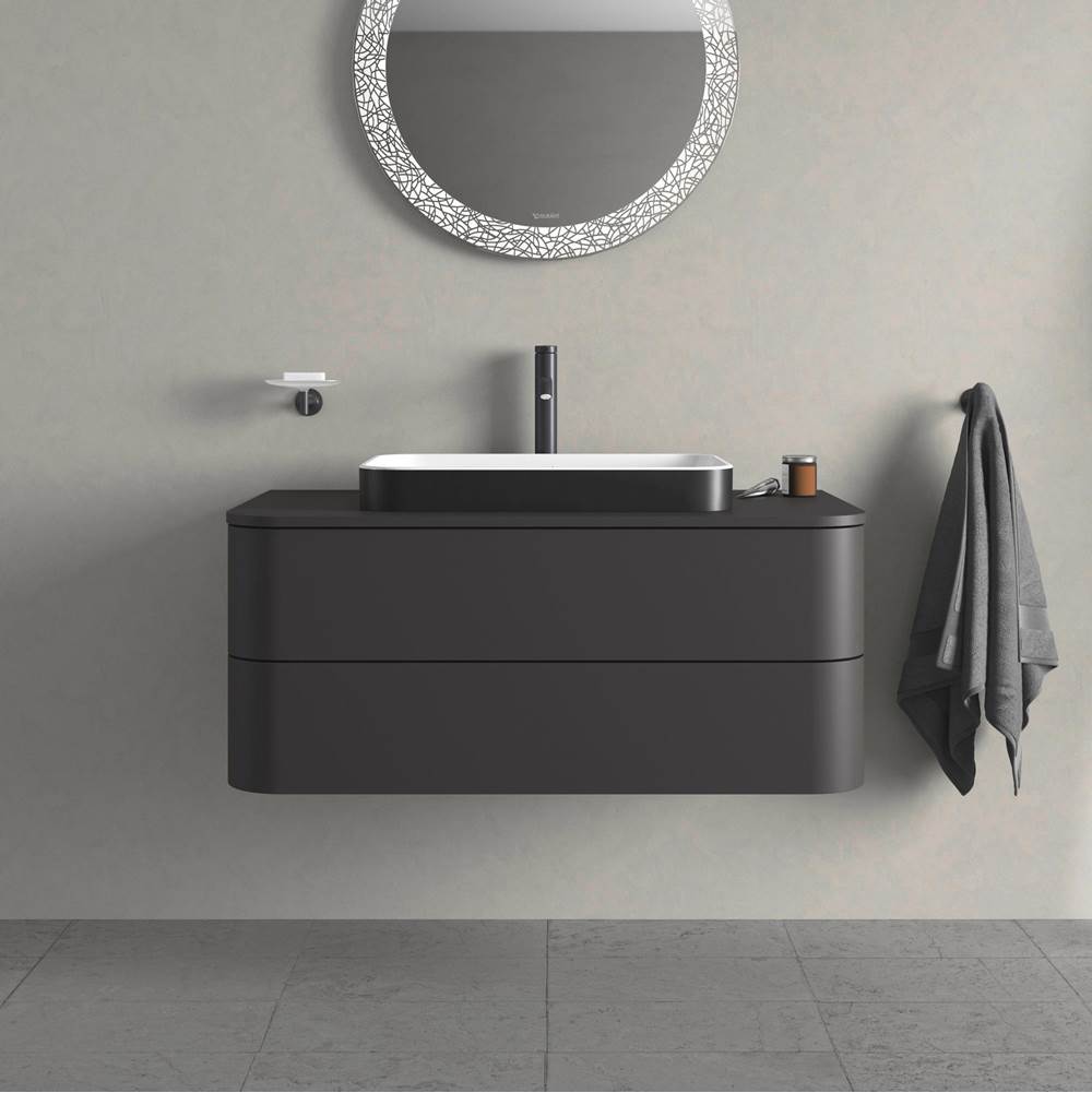 Happy D.2 Plus Two Drawer Wall-Mount Vanity Unit White