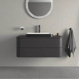 Happy D.2 Plus Two Drawer Wall-Mount Vanity Unit White