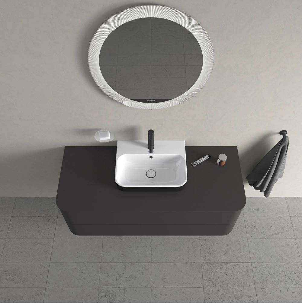 Happy D.2 Plus Two Drawer Wall-Mount Vanity Unit White