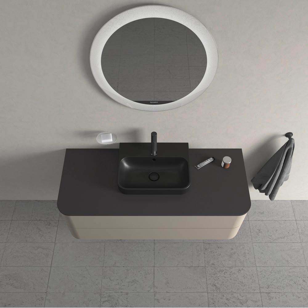 Happy D.2 Plus Two Drawer Wall-Mount Vanity Unit White