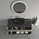 Happy D.2 Plus Two Drawer Wall-Mount Vanity Unit White