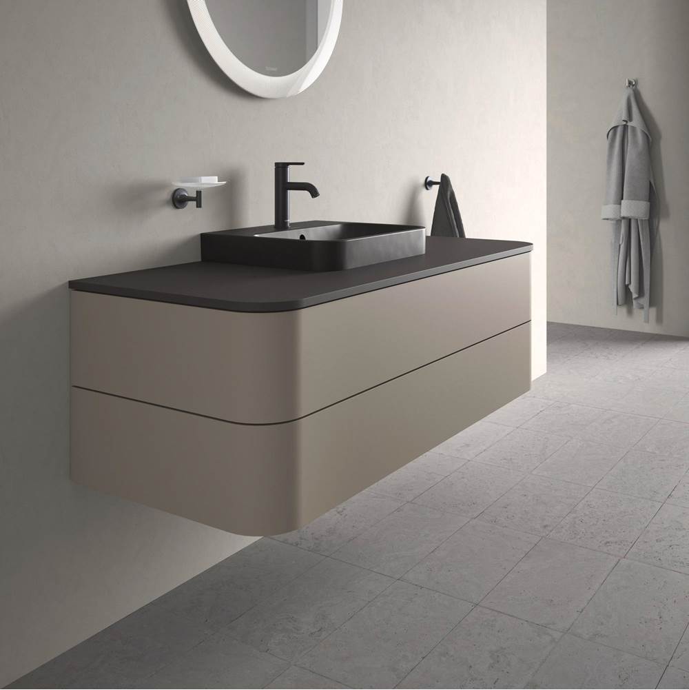 Happy D.2 Plus Two Drawer Wall-Mount Vanity Unit White