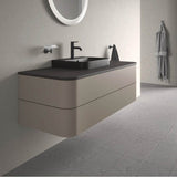 Happy D.2 Plus Two Drawer Wall-Mount Vanity Unit White