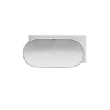 Luv Corner Right Bathtub White