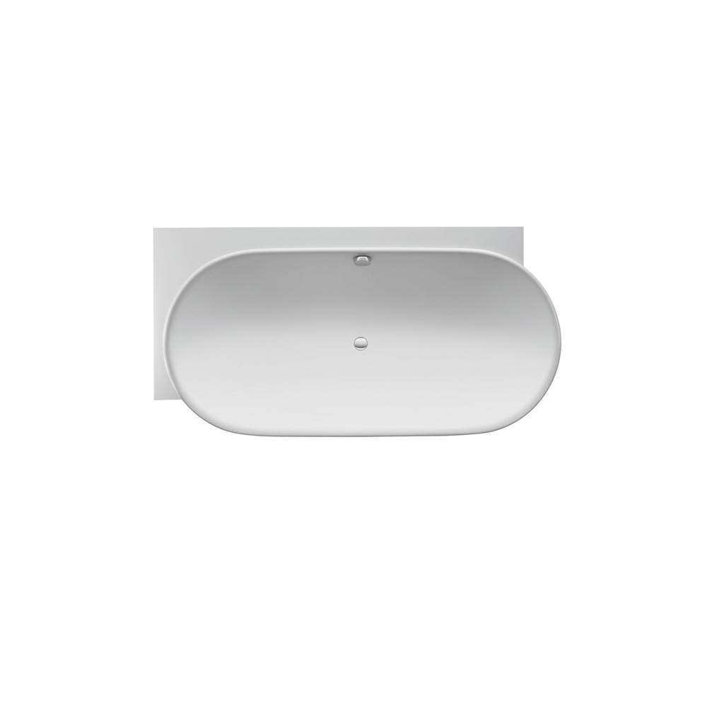 Luv Corner Left Bathtub White